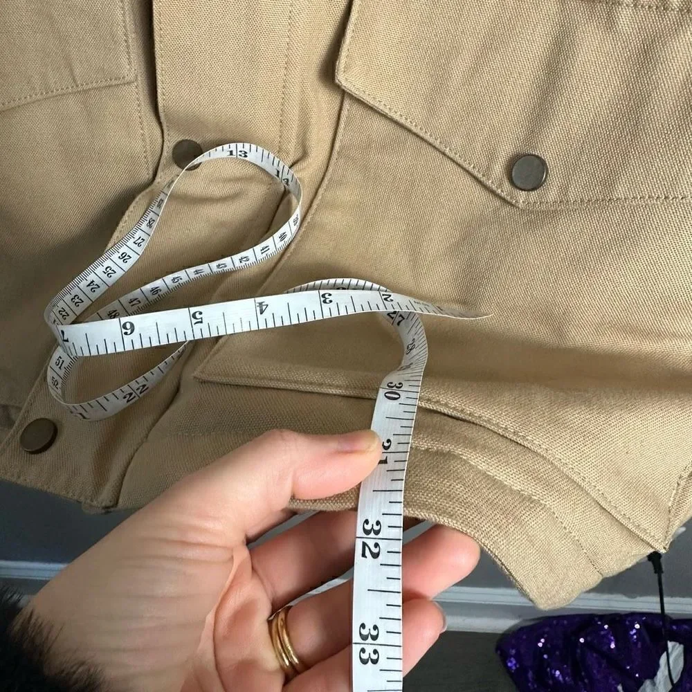 Peter Christian tan cotton canvas barn coat 42